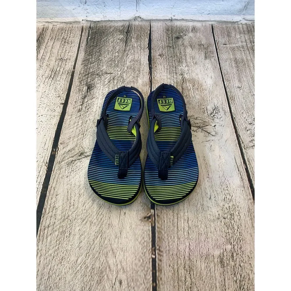 REEF Boy’s Ahi Flip Flop Sandals / Size: 10